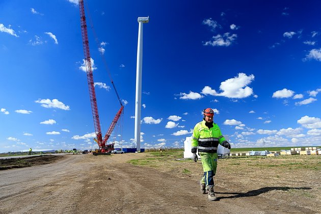 Партнерство с ветром: как строят ветроэлектростанцию