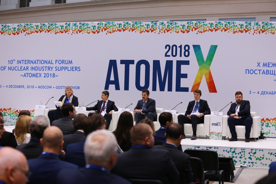 В Международном форуме «АТОМЕКС 2018» приняли участие свыше 850 компаний-поставщиков