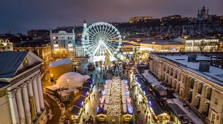 Где в Киеве пройдут празднования Рождества